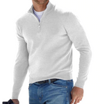 Basics™ Men's Cashmere Zip Sweater (Single Item)