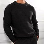 2024 Spring Men's Casual Long Sleeve Knit Sweater