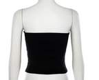 Autumn Women's One-Shoulder Button Bodysuit Top