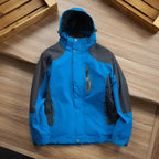 Men's Windproof Waterproof Jacket with Removable Fleece Liner