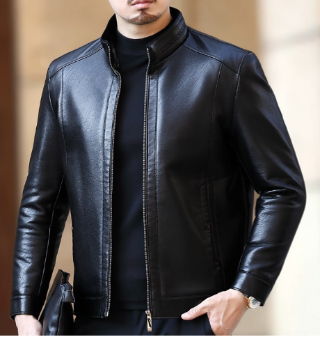 Men's Leather Jacket - Patagonia Sheepskin Coat