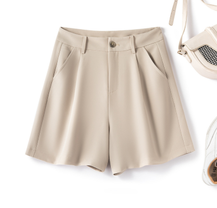 High Waist Casual Women's Thin Hanging Shorts
