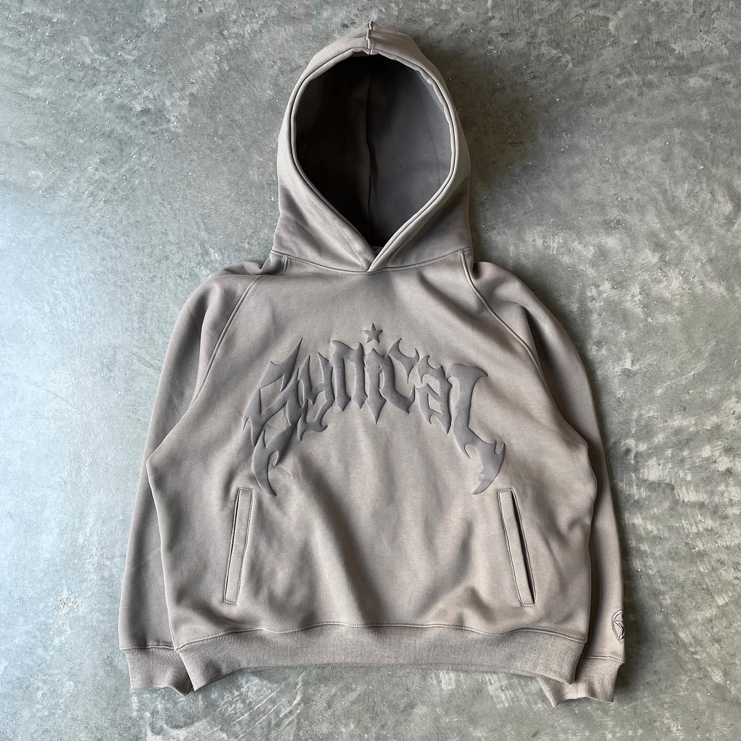 Vintage Gothic Zip Hoodie | Streetwear