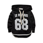 Cartoon Casual Digital Print Baby Hoodie | Streetwear