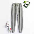 Women's Lamb Velvet Cashmere Sweatpants for Fall/Winter