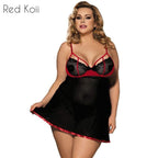Lace Lingerie Nightgown for Women - Sexy Sleepwear