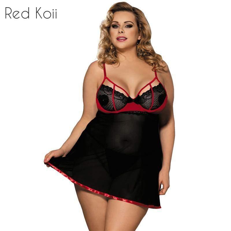 Lace Lingerie Nightgown for Women - Sexy Sleepwear