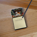 Old English Sheepdog Cozy Christmas Sticky Note Holder