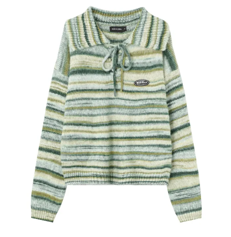 Gradient Lace Sweater