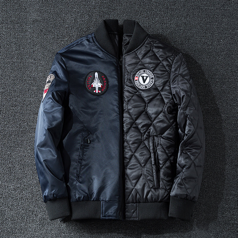 Men's Air Force MA1 Pilot Jacket - Trendy Double-Sided