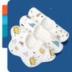 Rotating Flower Waterproof Baby Bibs and Feeding Scarf