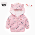 Adorable Double Coat for Boys and Girls