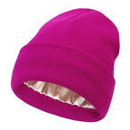 Fashionable Warm Knitted Wool Hat | Embroidered Cap