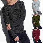 Men's Fashion Polyester Knit Sweater