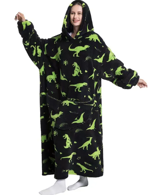 CozyWrap Fleece Hooded Blanket Sweatshirt