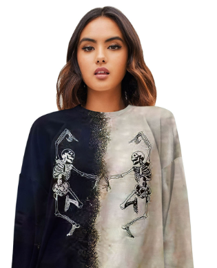 Customizable Printed Sweater with Personalized Text