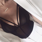 Mesh Bodysuit with Straps - Sexy Design