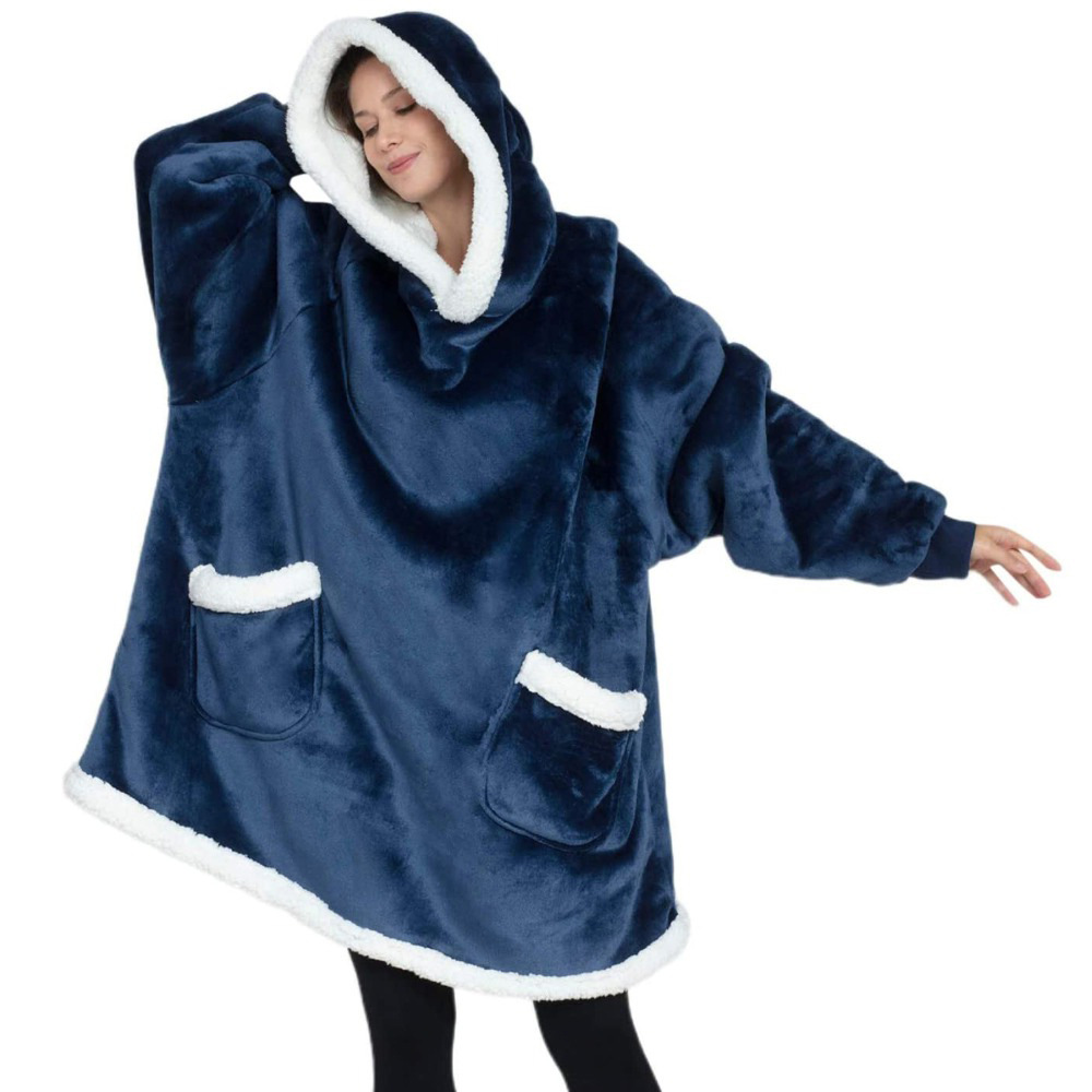 Lambs Wool Hoodie Blanket | Streetwear