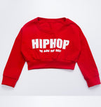 Children's Hip-Hop Long-Sleeve Loose Sweater Set