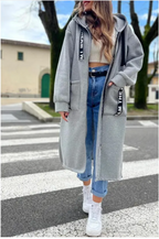 Women's Hooded Zip-Up Sports Jacket
