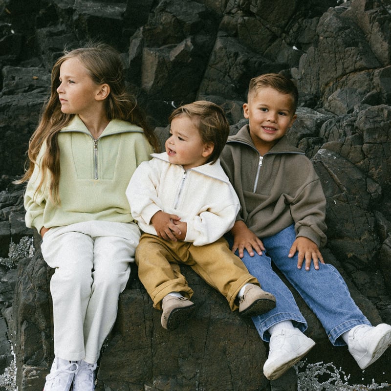 Nordic Style Children's Cotton Sweater