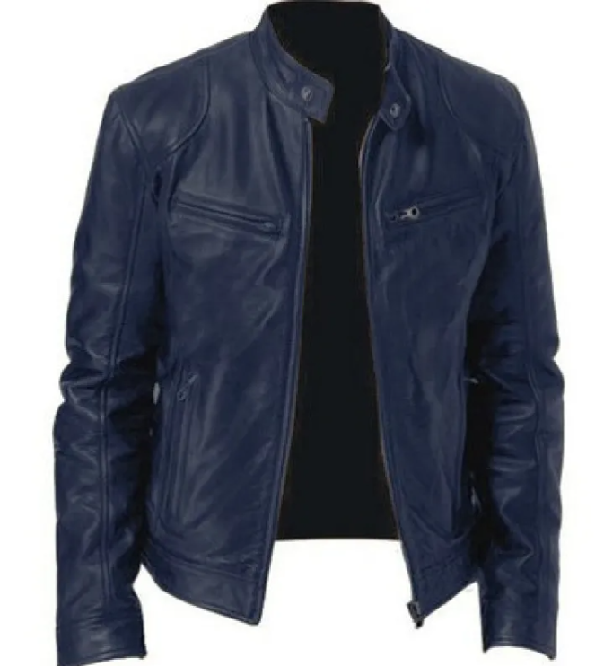 Slim Leather Jacket