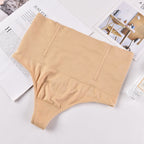Seamless High-Waisted Butt-Lifting Thong Pants