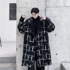 2023 Men's Casual Business Wool Blend Overcoat Jacket