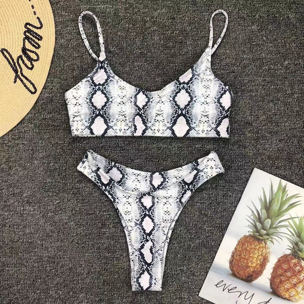 Sexy Leopard Print Bikini Swimwear - Bulk Wholesale Stock