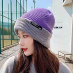 Women's Thick Warm Knitted Pullover Hat | Streetwear