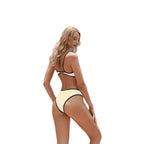 Womens Ribbed Two-Piece Bikini Set