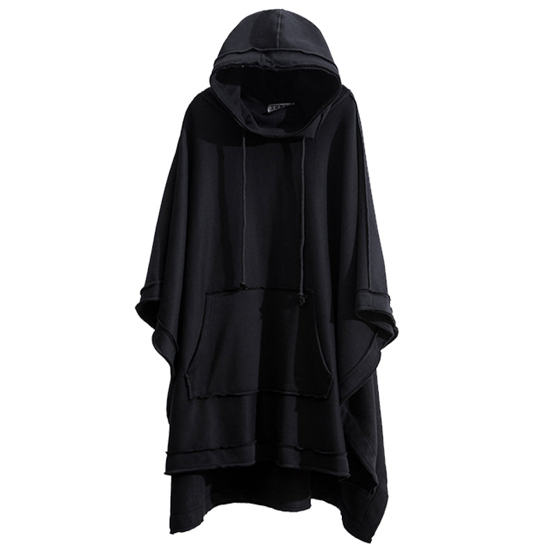 Autumn Winter Men's Loose Batwing Hoodie Coat | Streetwear