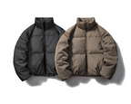 Mechanical Style Reflective Down Jacket