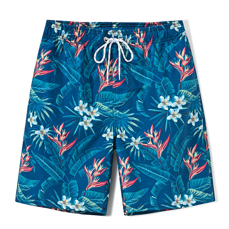 Men's Tropical Floral Swim Trunks