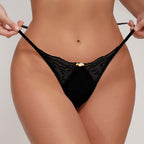 Comfortable Lace Thong for Women - Seamless Design
