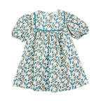 Girls' Casual Floral Cotton Dress