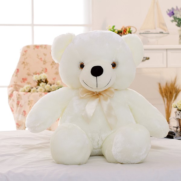 Musical Glow-In-The-Dark Teddy Bear Plush Toy