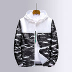 Trendy Camouflage Windbreaker Casual Sports Jacket