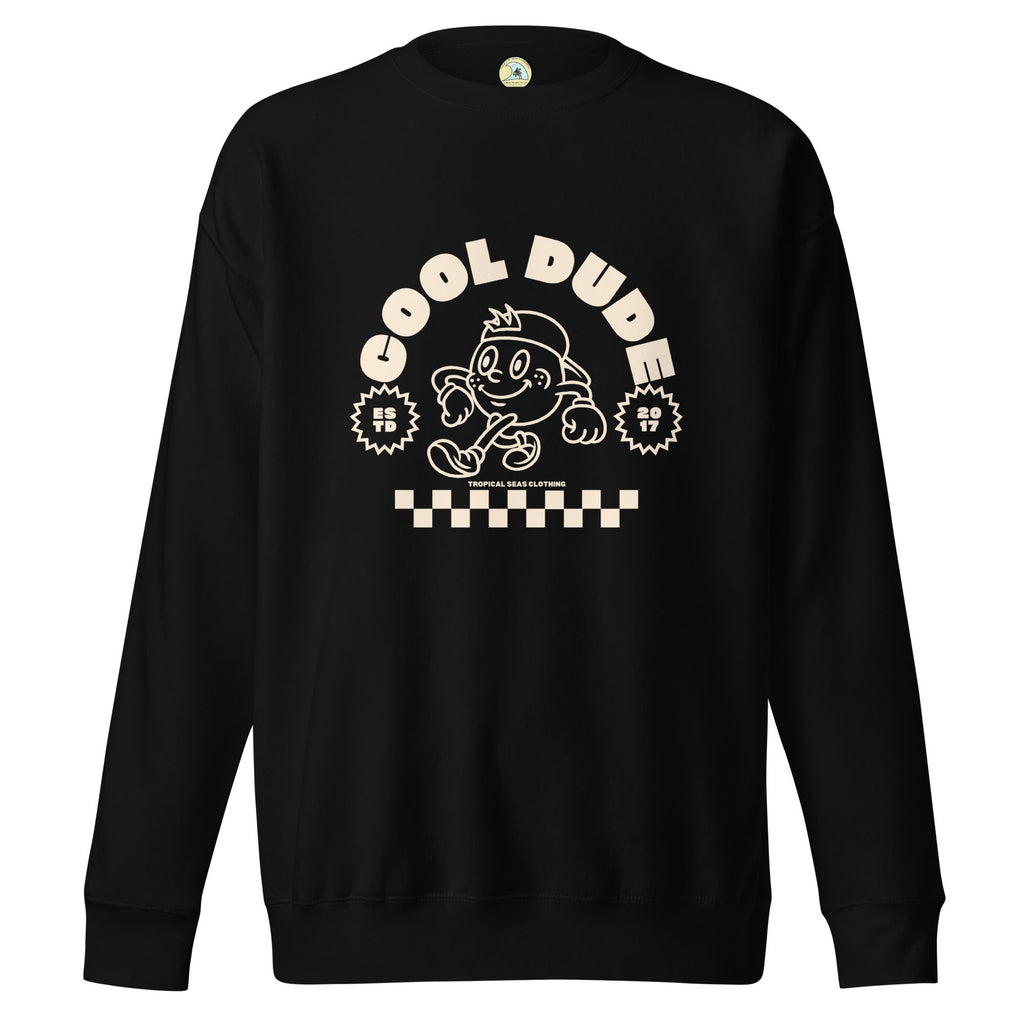 Cool Dude Surfer Premium Sweatshirt | Streetwear