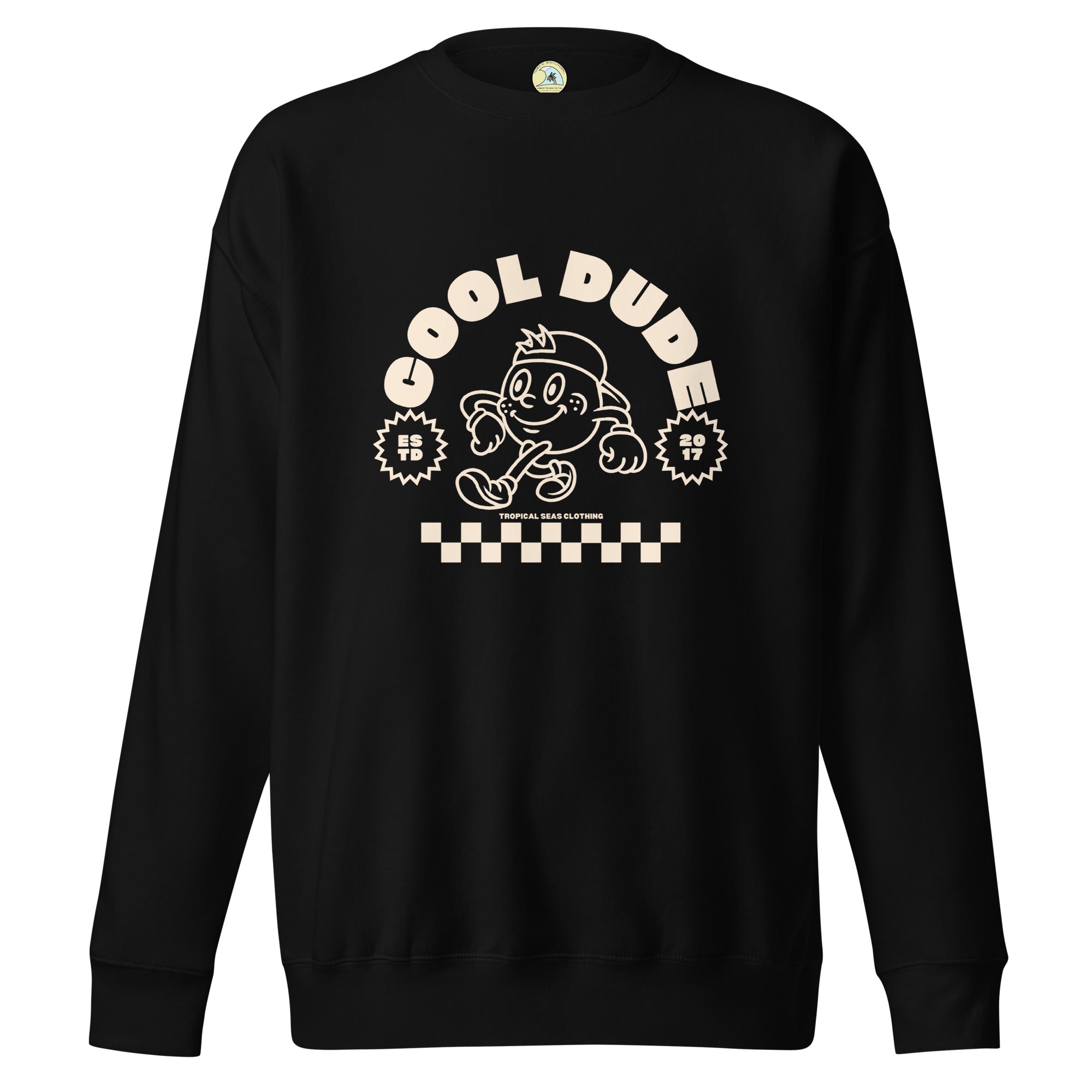 Cool Dude Surfer Premium Sweatshirt | Streetwear