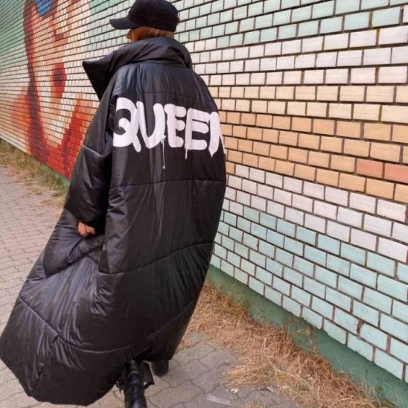 Women's Oversized Thick Cotton Winter Parka Jacket