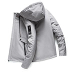 Men's Casual Loose Sports Hooded Jacket