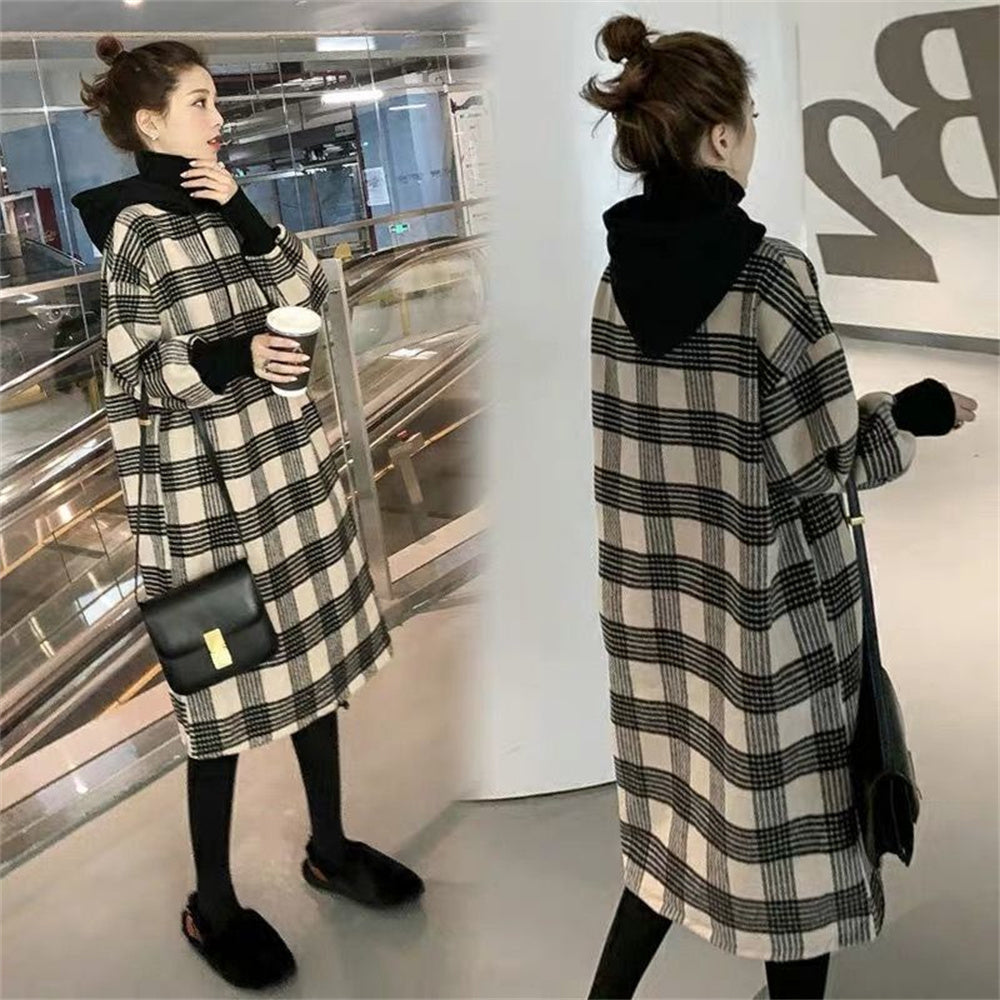 2023 Autumn/Winter Plush Sweater Set for Pregnant Women