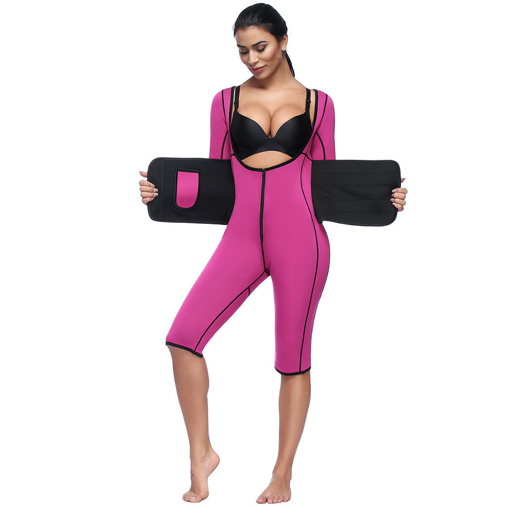 New Neoprene Long Bodysuit for Compression and Sweat