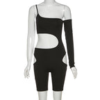 2020 Summer Women's Sexy Cutout Bodysuit Outfit