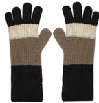 Cozy Color Stripes Long Gloves