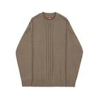 Men's Vintage Japanese Loose Fit Pullover Sweater | Streetwear