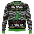 Pickle Rick Ugly Christmas Sweatshirt for Men and Women | Streetwear