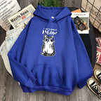 Cat Women's Plus Size Long Sleeve Hoodie Jacket