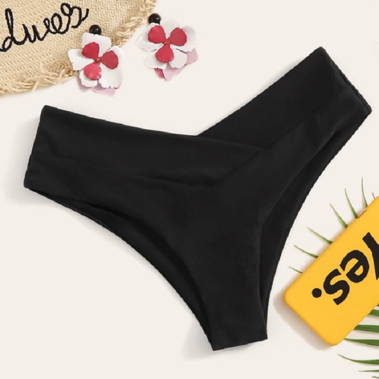 Women's Seamless V-Cut Bikini Bottom